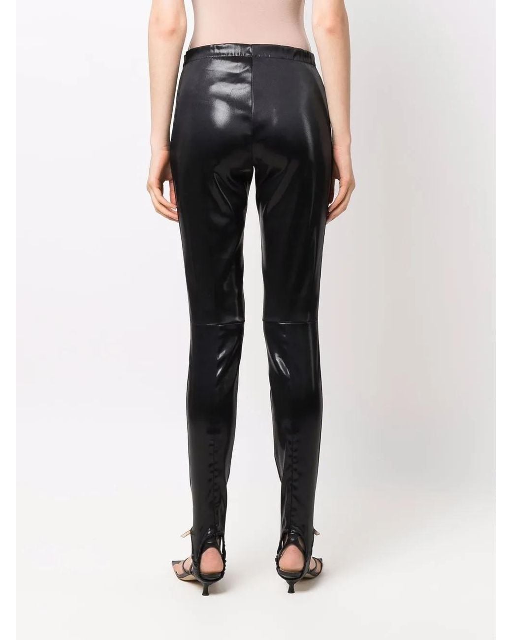 DSquared² Black Sport Track LEGGINGS