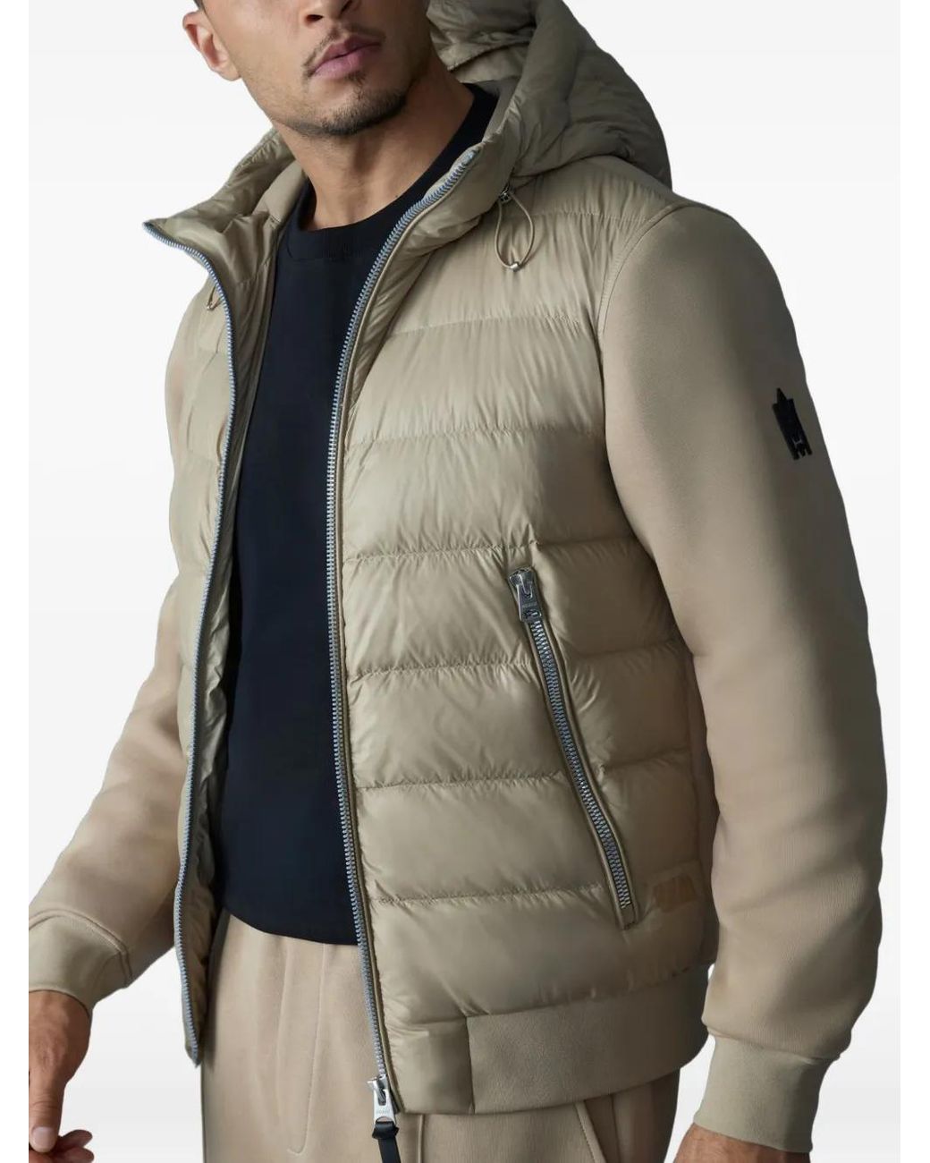 Mackage Green Frank-R Hooded Zip Jacket for men