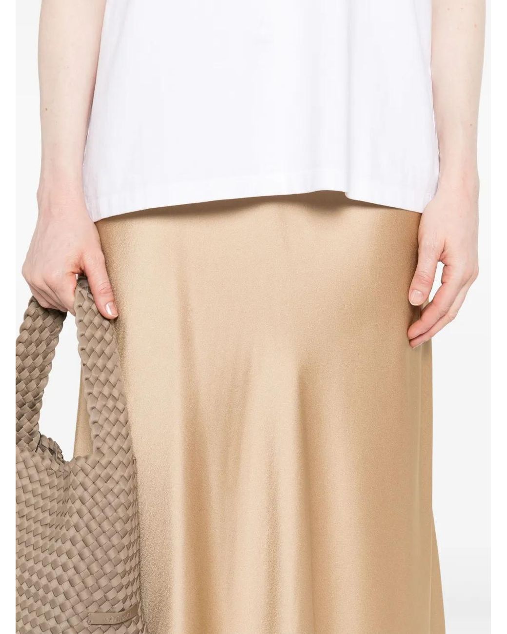 Liviana Conti Natural High-Rise Skirt