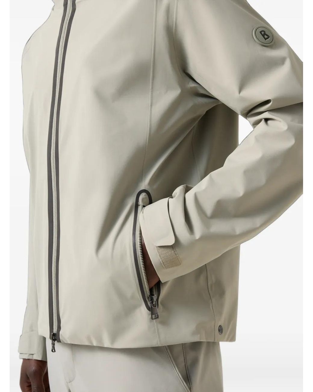 Bogner Gray Enas Performance Jacket for men
