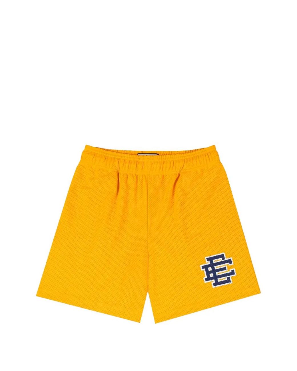 Eric Emanuel Basic Mesh Shorts in het Yellow voor heren