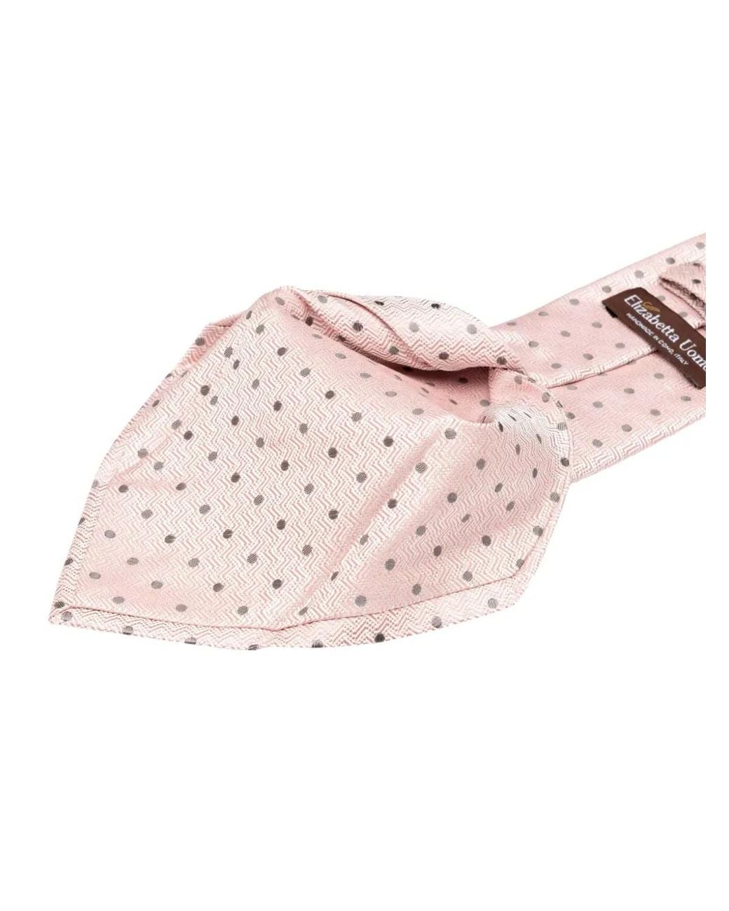 Elizabetta Pink Tiburtina Silk Jacquard Tie for men