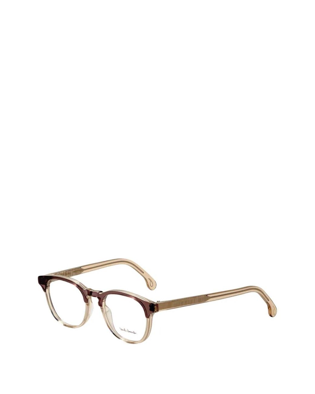 Paul Smith White Abbott Square-Frame Glasses