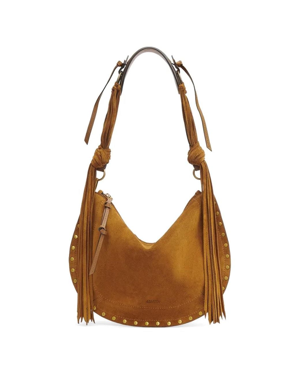 Isabel Marant Brown Oskan Soft Leather Shoulder Bag