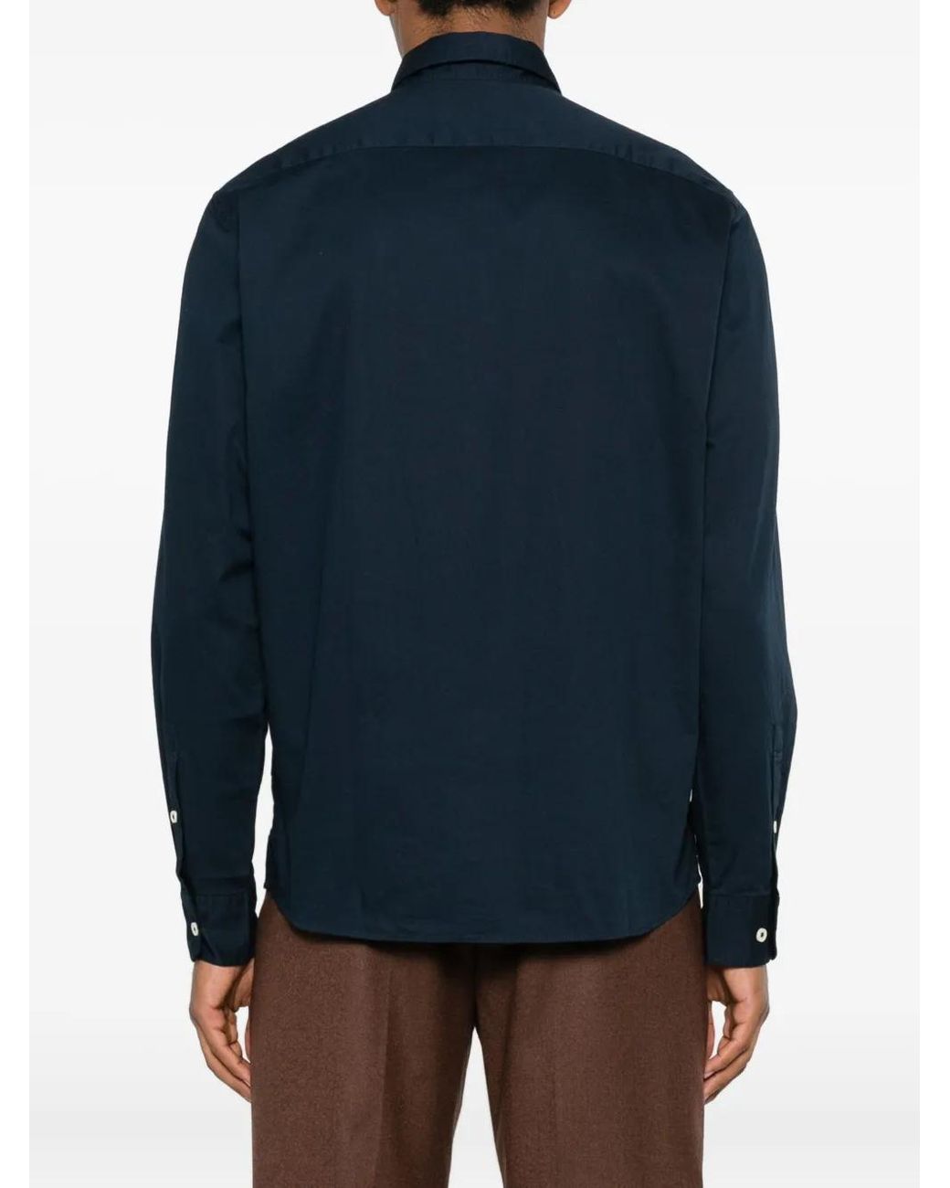 Marc O' Polo Blue Buttoned Shirt for men