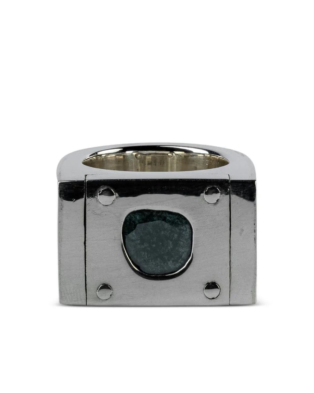 Parts Of 4 Black Sterling Diamond Ring