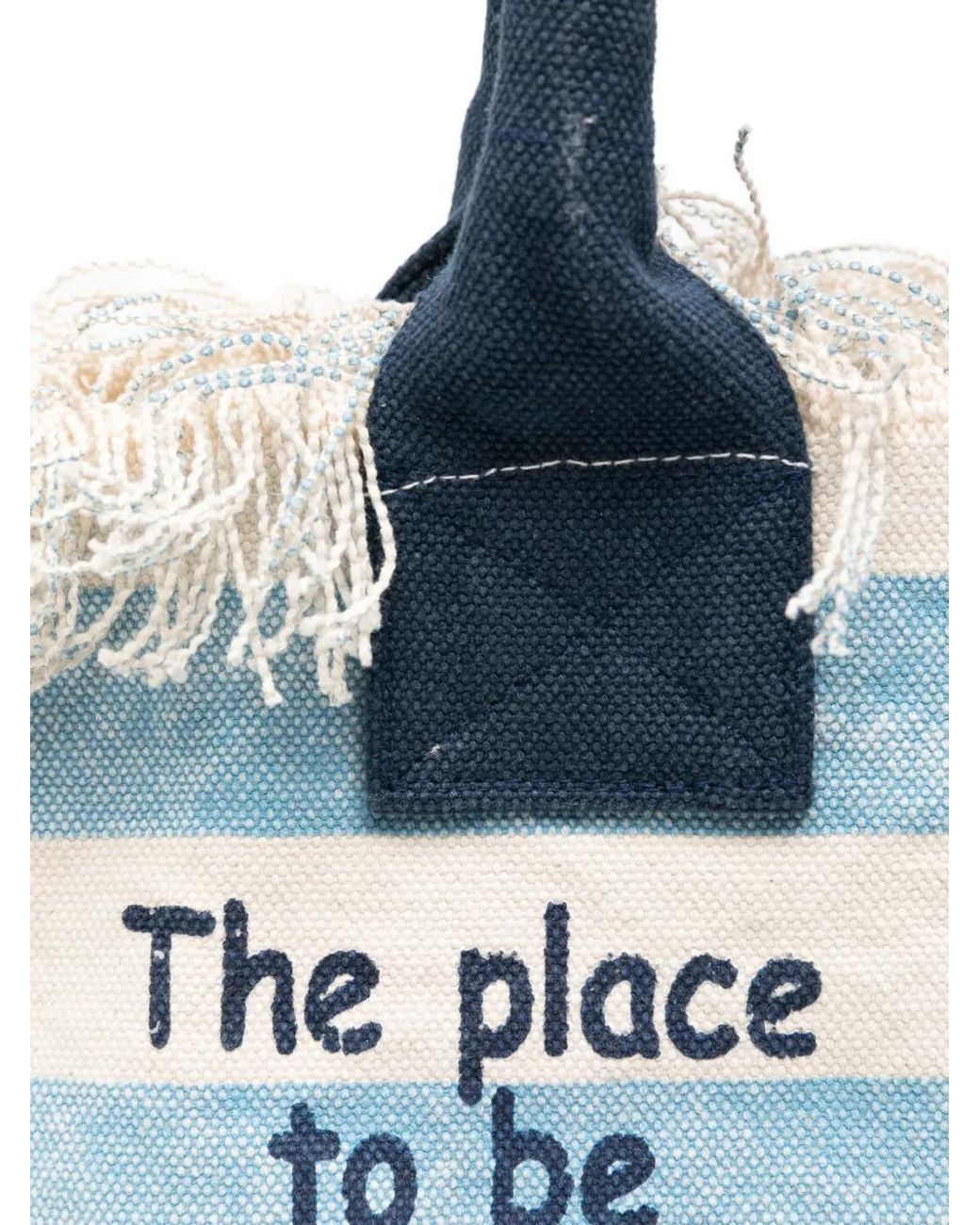 Mc2 Saint Barth Blue Vanity Tote Bag