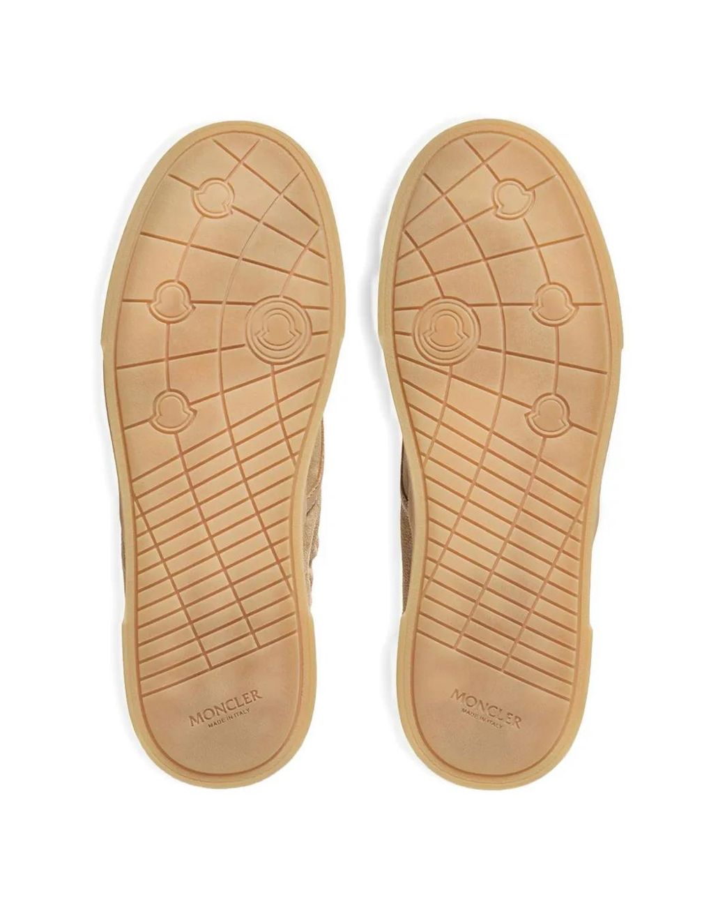 Moncler Natural Vera Leisure Suede Sneakers