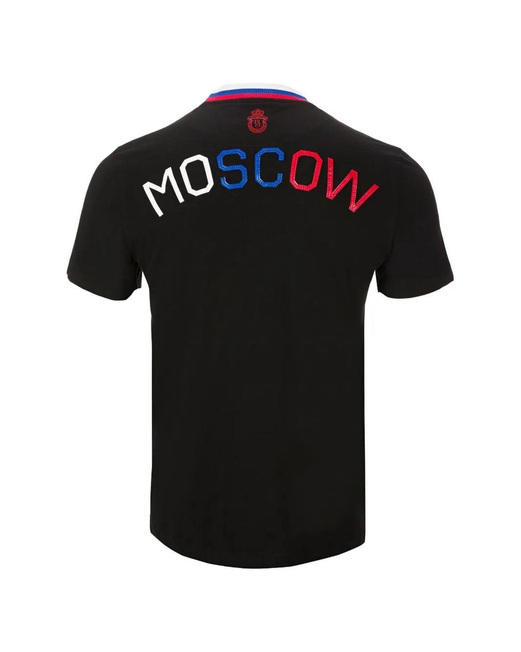 Billionaire Black T-Shirt À Broderies for men