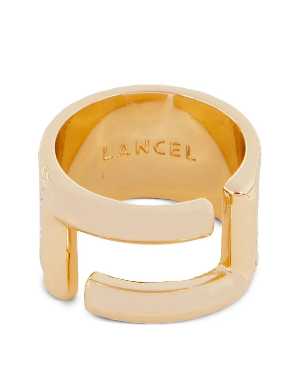 Lancel Metallic Scarf Attach Ring