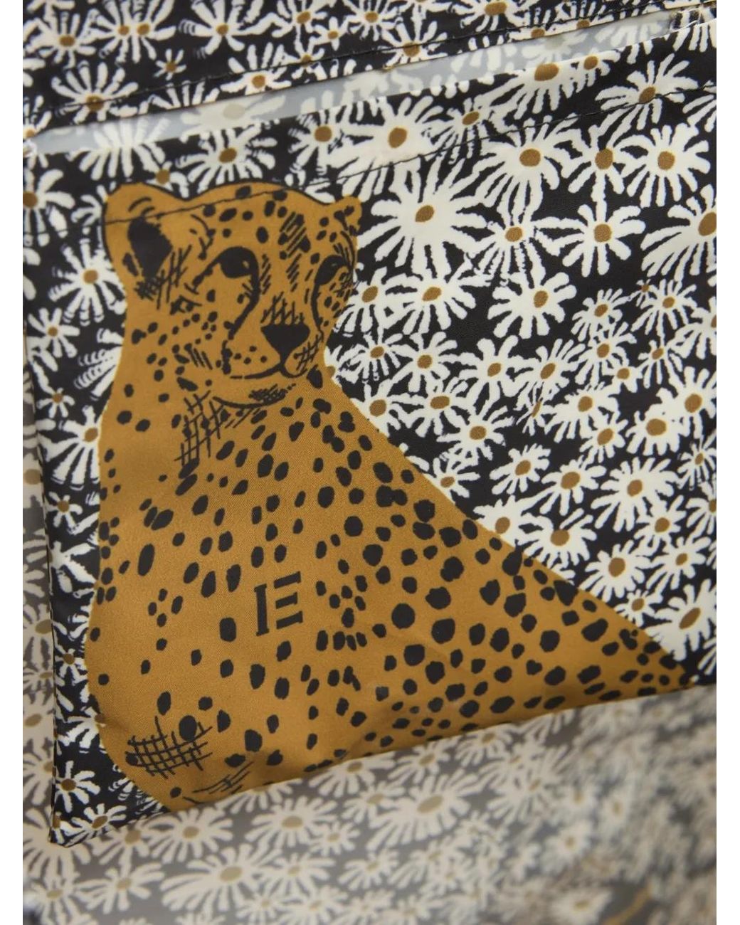 Inoui Edition White Pampa Leopard-Print Tote Bag