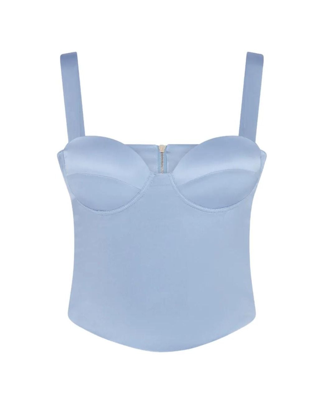 Violante Nessi Blue Vermeer Shaped-Cups Top