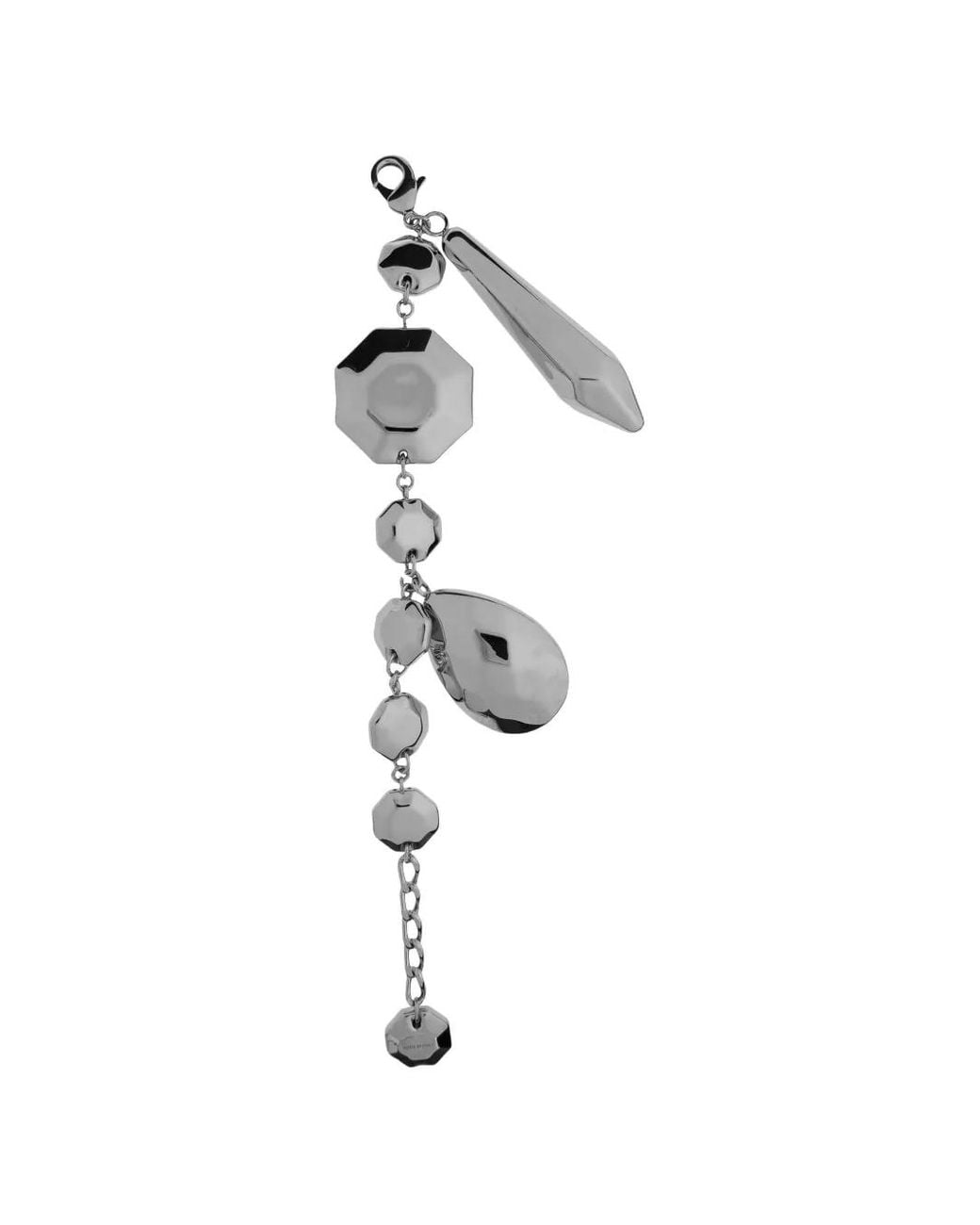 Maison Margiela White Geometric-Charm Bracelet
