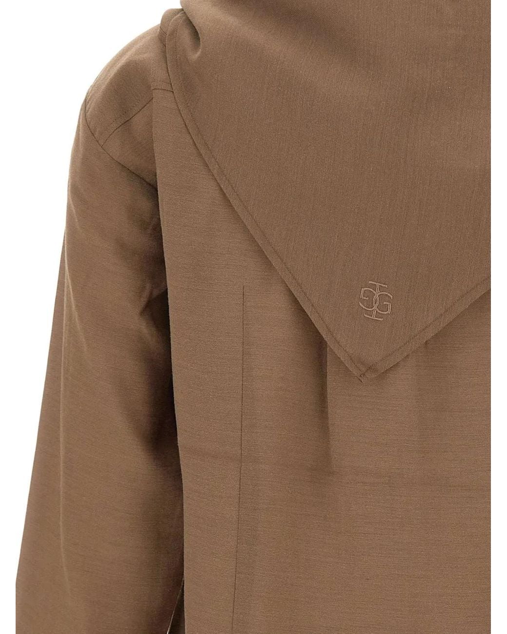 THE GARMENT Natural Chemise Eleanor À Détail De Foulard