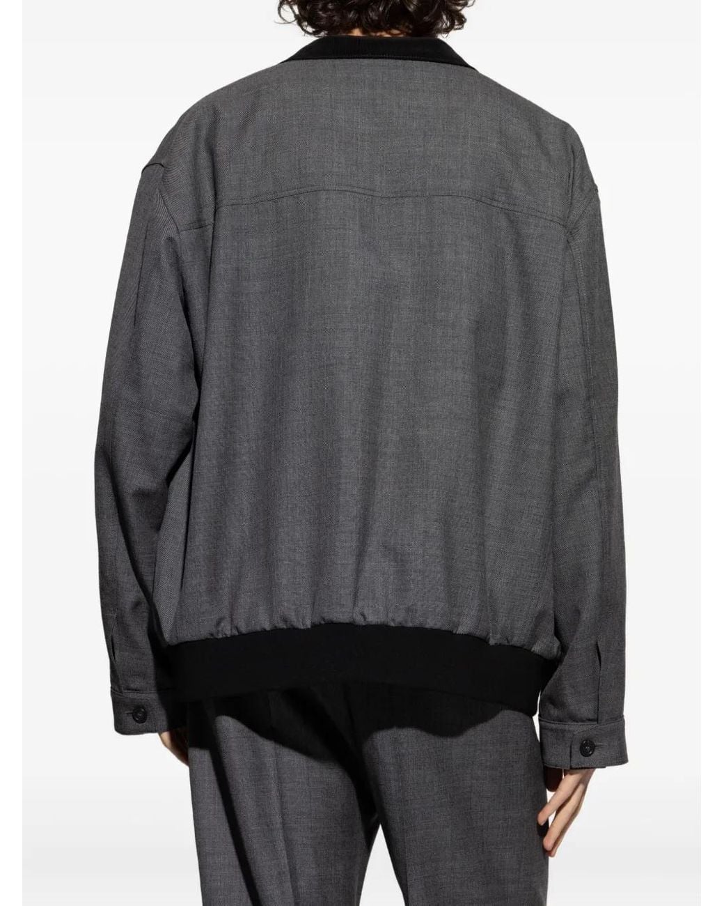 DSquared² Gray Baracuta Blazer for men
