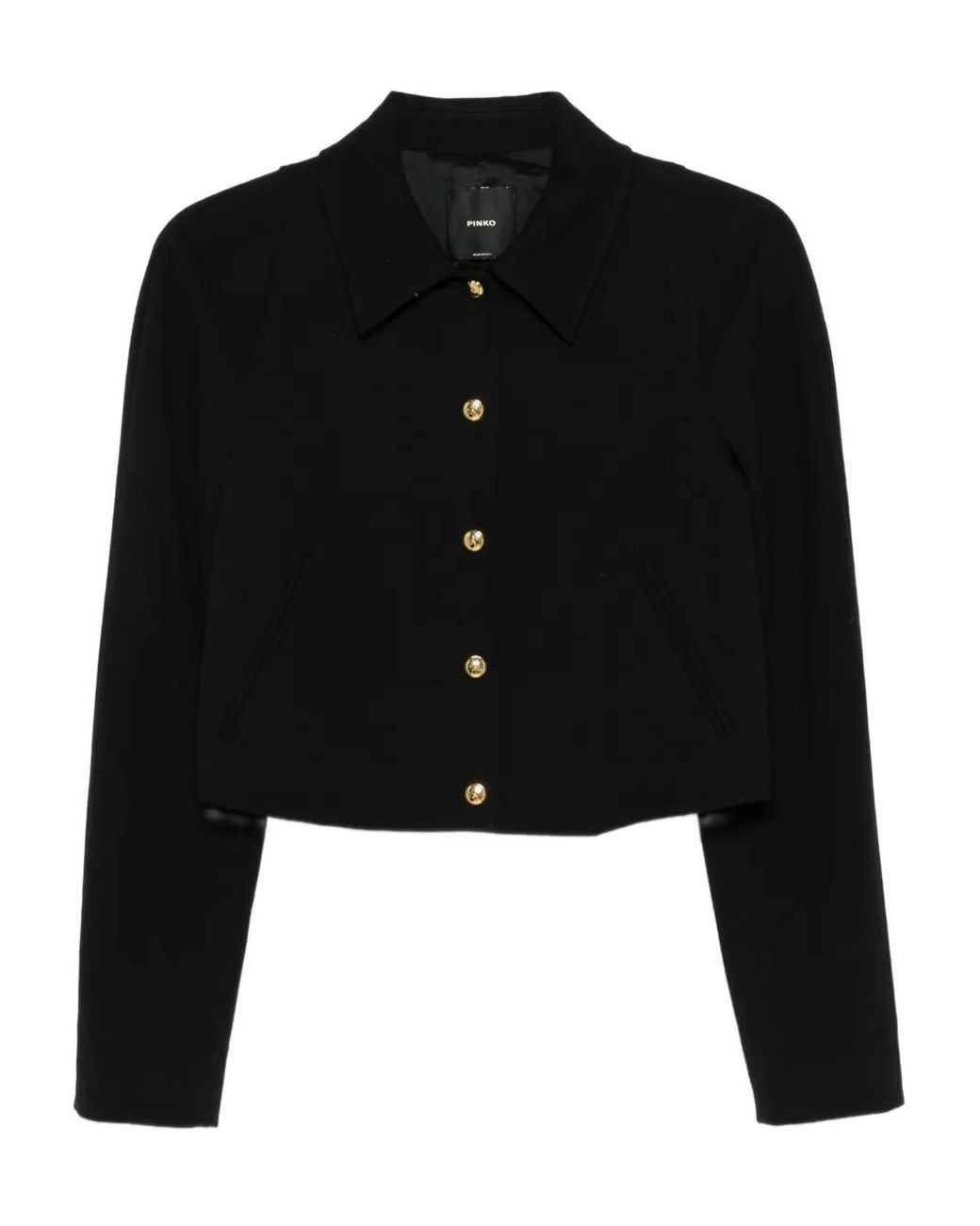 Pinko Black Cropped Jacket
