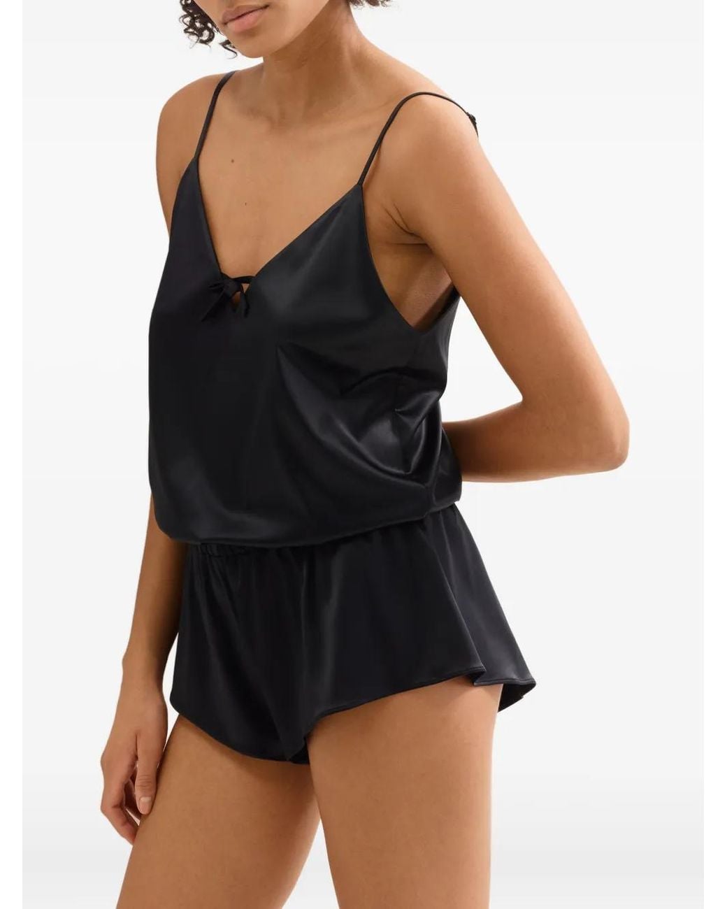 Eres Black Claudia Playsuit