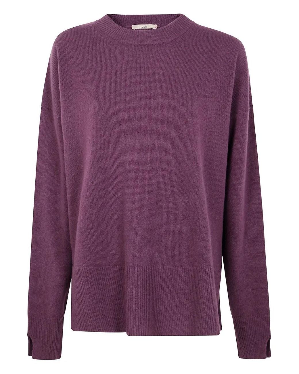 Jersey De Lana Nuur de color Purple