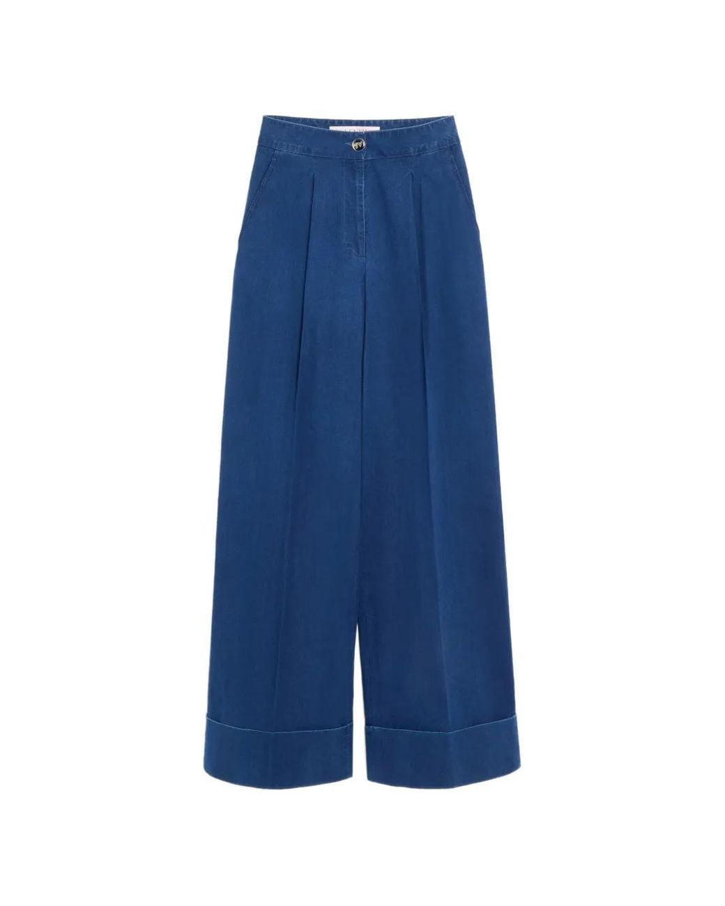 Valentino Garavani Blue Denim Trousers