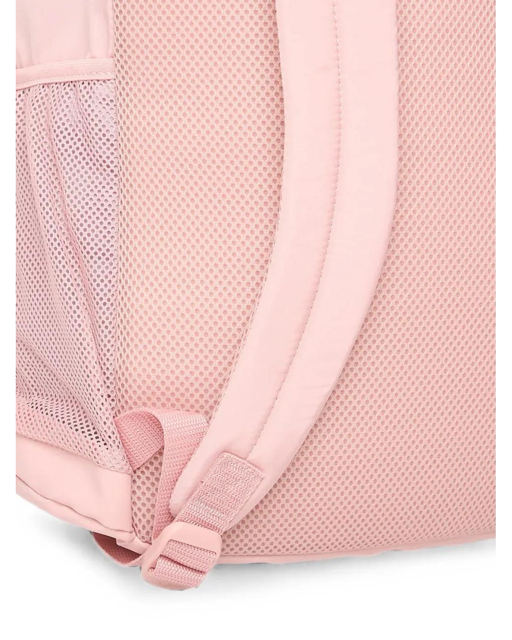 Adidas Pink Trefoil Logo-Print Bungee-Cord Backpack