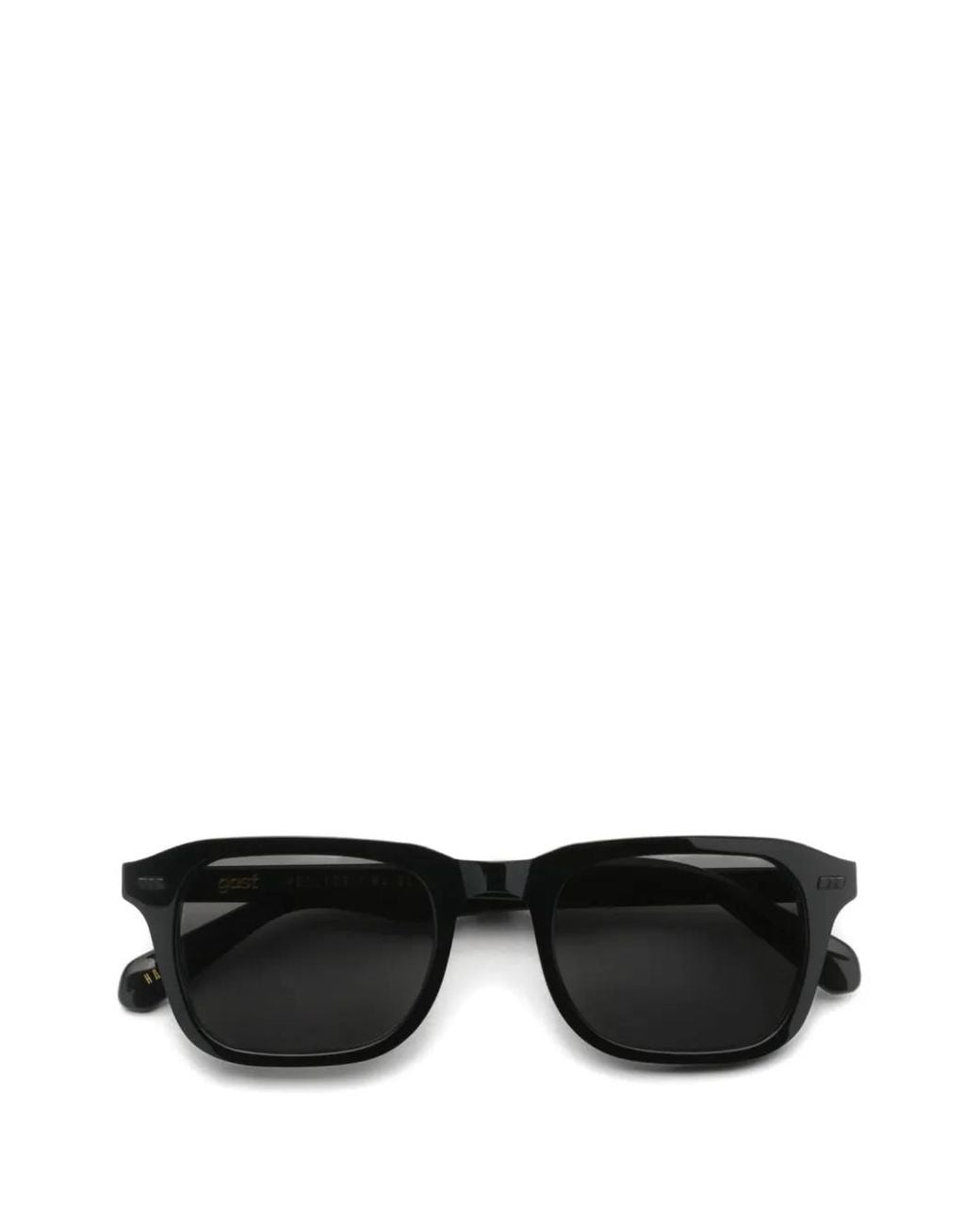 Gast Black Segno Square-Frame Sunglasses