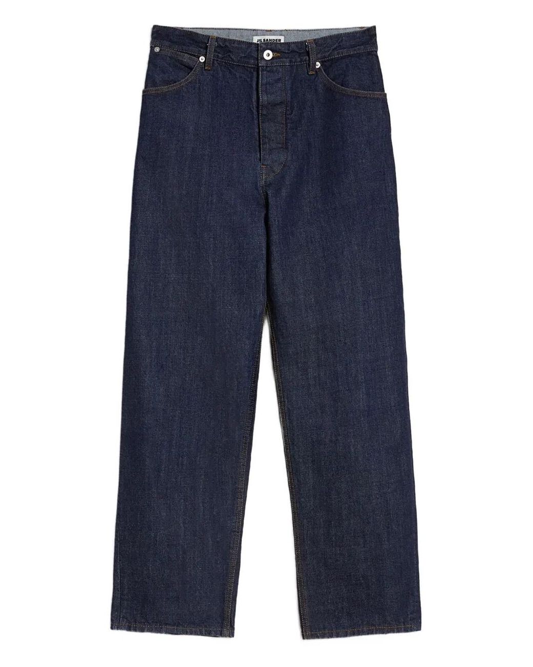 Jil Sander Jeans Mit Logo-Patch in Blue für Herren