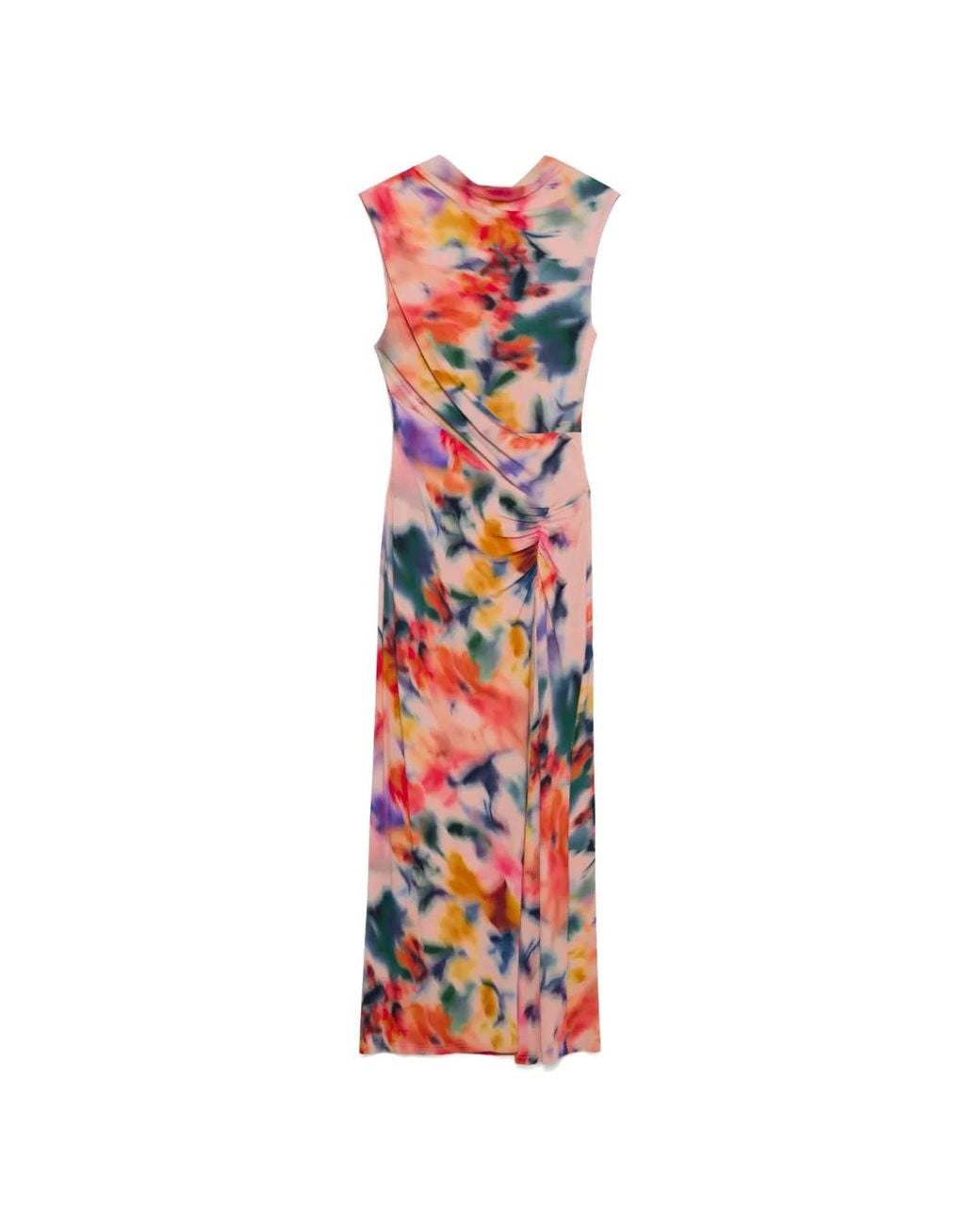 Jonathan Simkhai White Acacia Draped Midi Dress