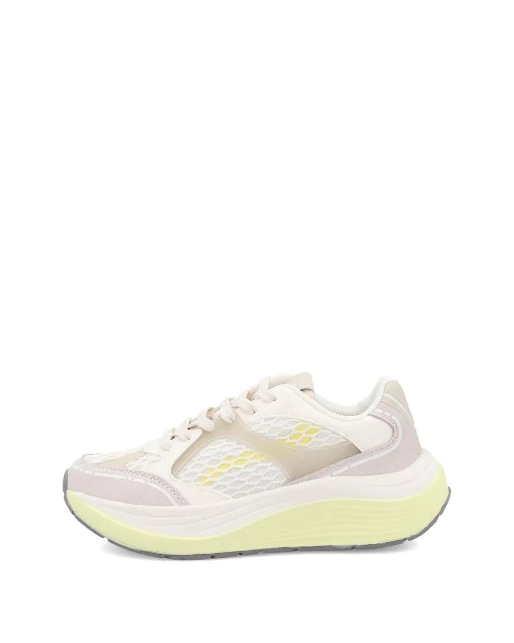 Frau White Crosshybrid Net Sneakers
