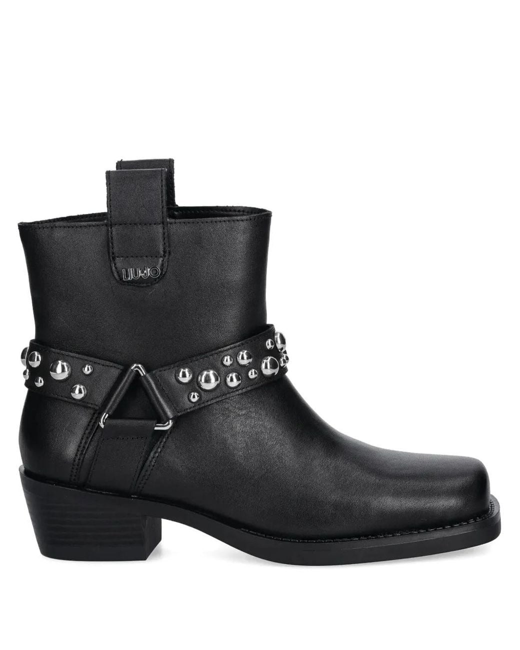 Liu Jo Black Stiefel Mit Nieten