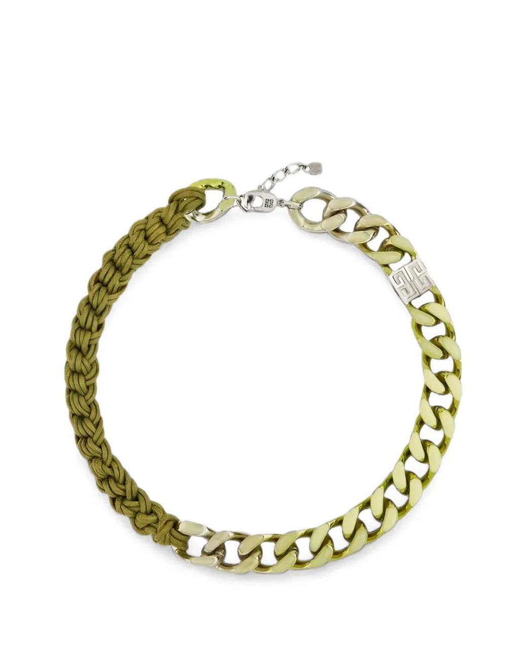 Givenchy Metallic Rope-Detail Chain Necklace