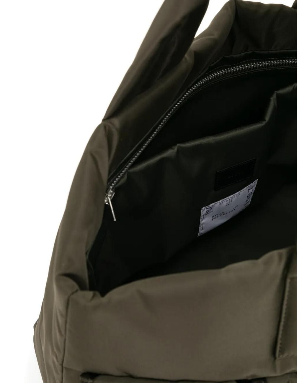 Sacai Multi-Pocket Tote Bag in Black | Lyst
