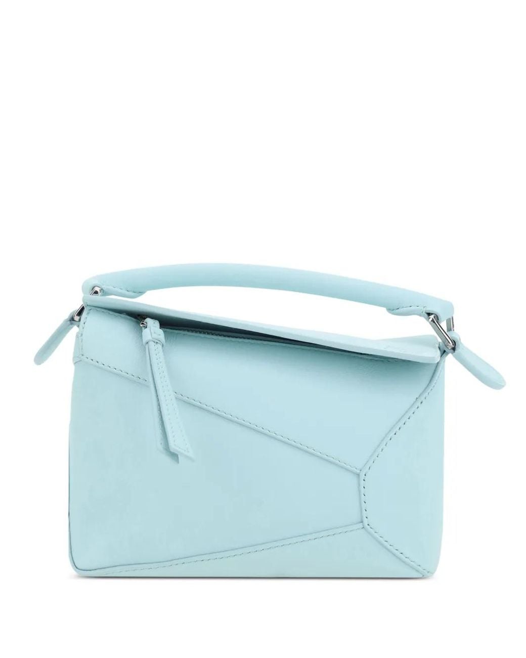 Loewe Blue Mini Puzzle Edge Shoulder Bag