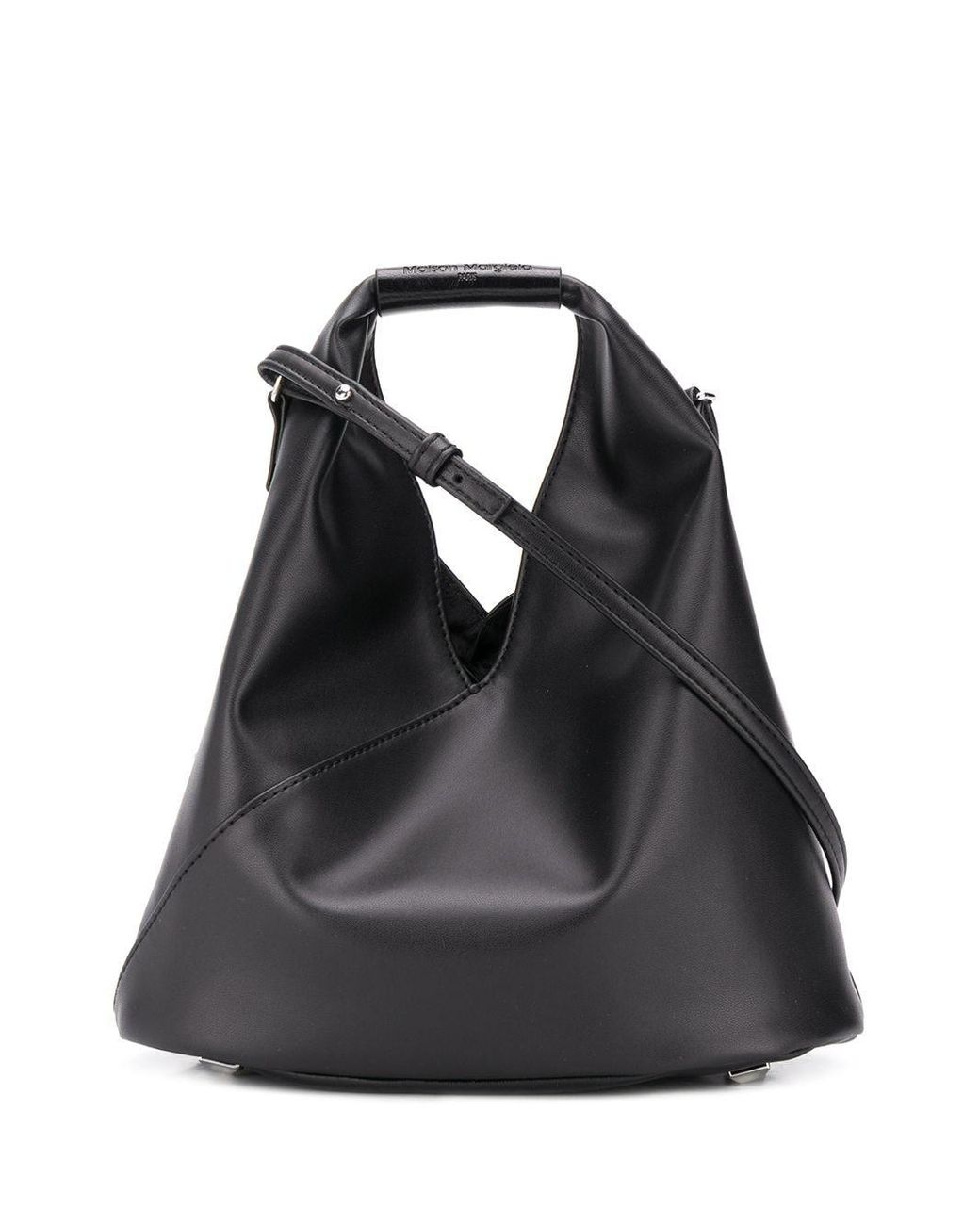 ☆関税込☆MM6 MaisonMargiela★Mini Japanese leather tote bag MM6 Maison Margiela Small Japanese Leather Tote Bag | Black