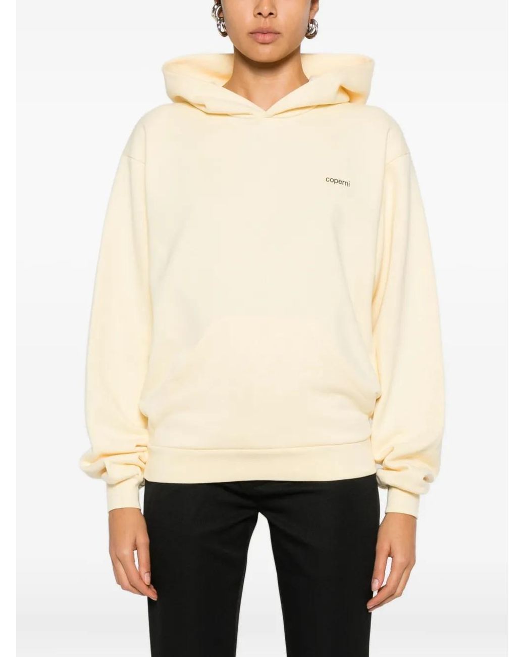 Coperni Natural Logo Hoodie