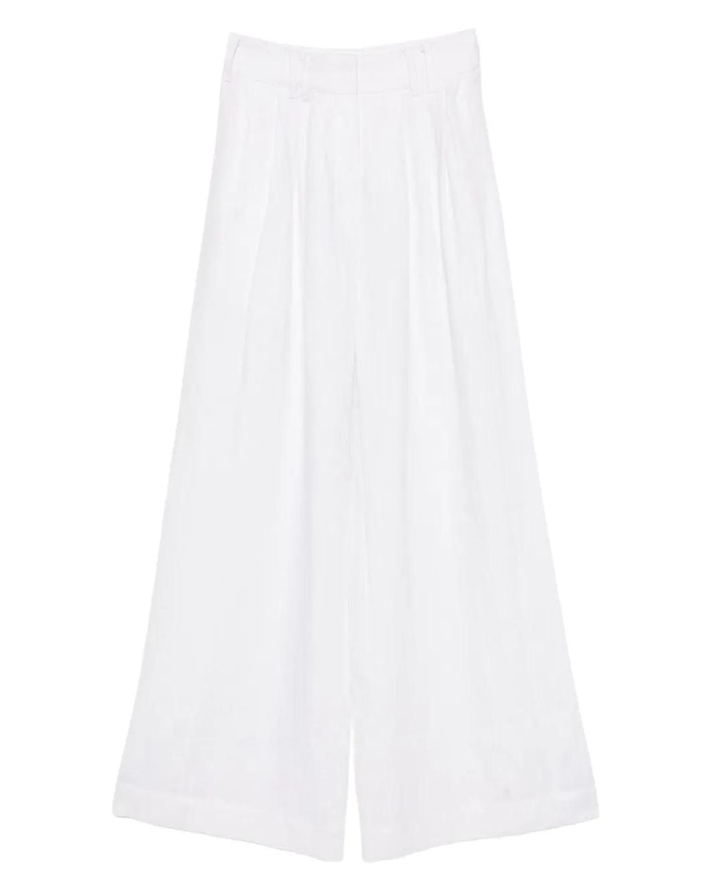 Posse White Parker Trousers