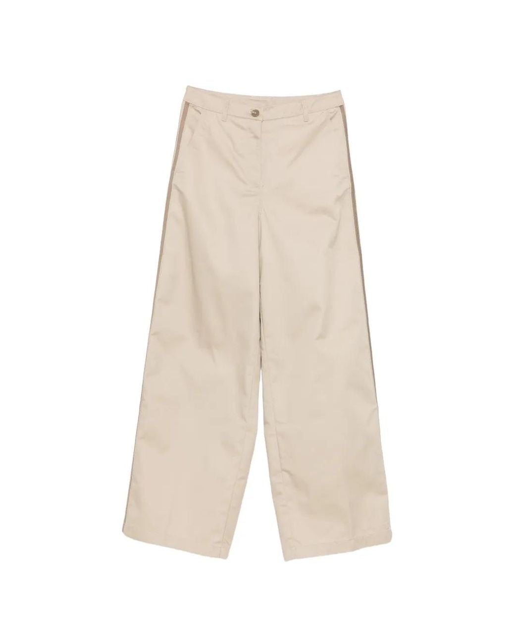 Adidas White Logo-Embroidered Side-Stripe Trousers