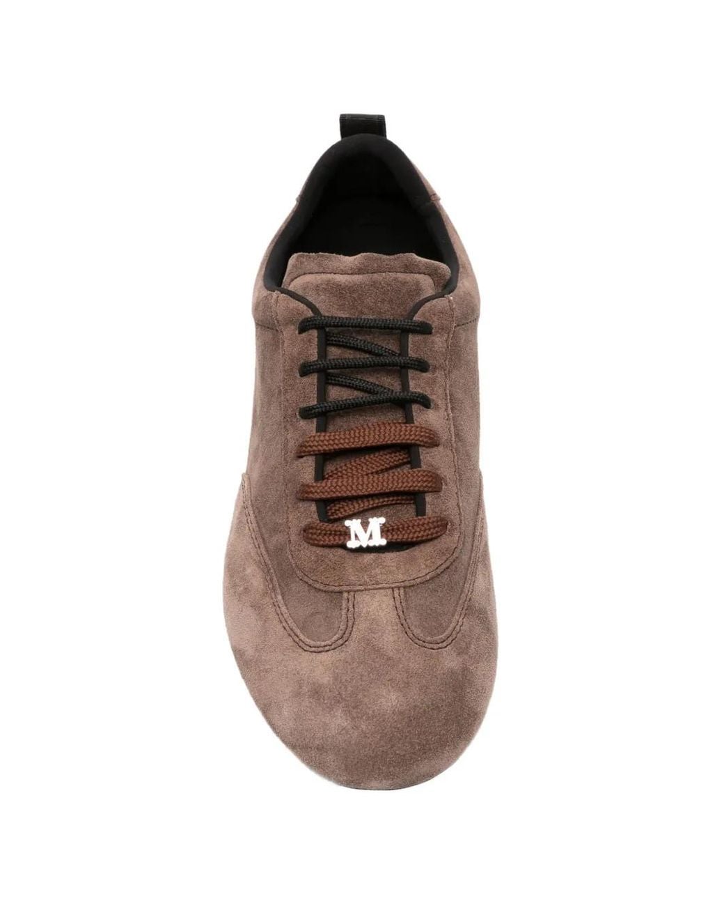 Max Mara Brown Baskets En Daim