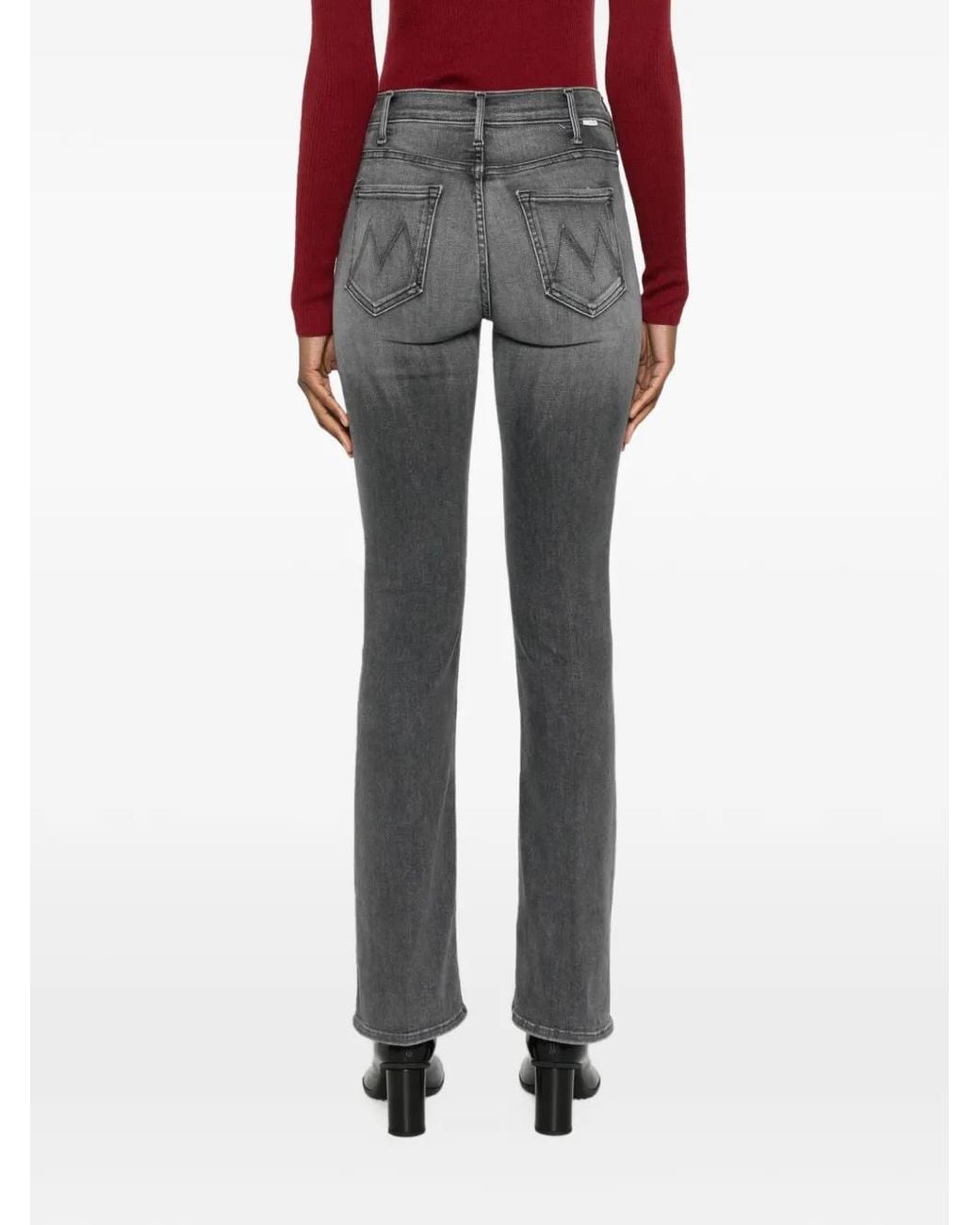 Mother Gray Hustler Jeans