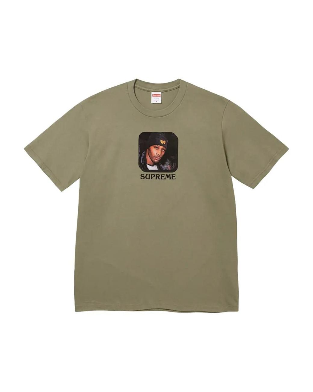 Supreme Green X Wu-Tang Clan Graphic-Print T-Shirt for men