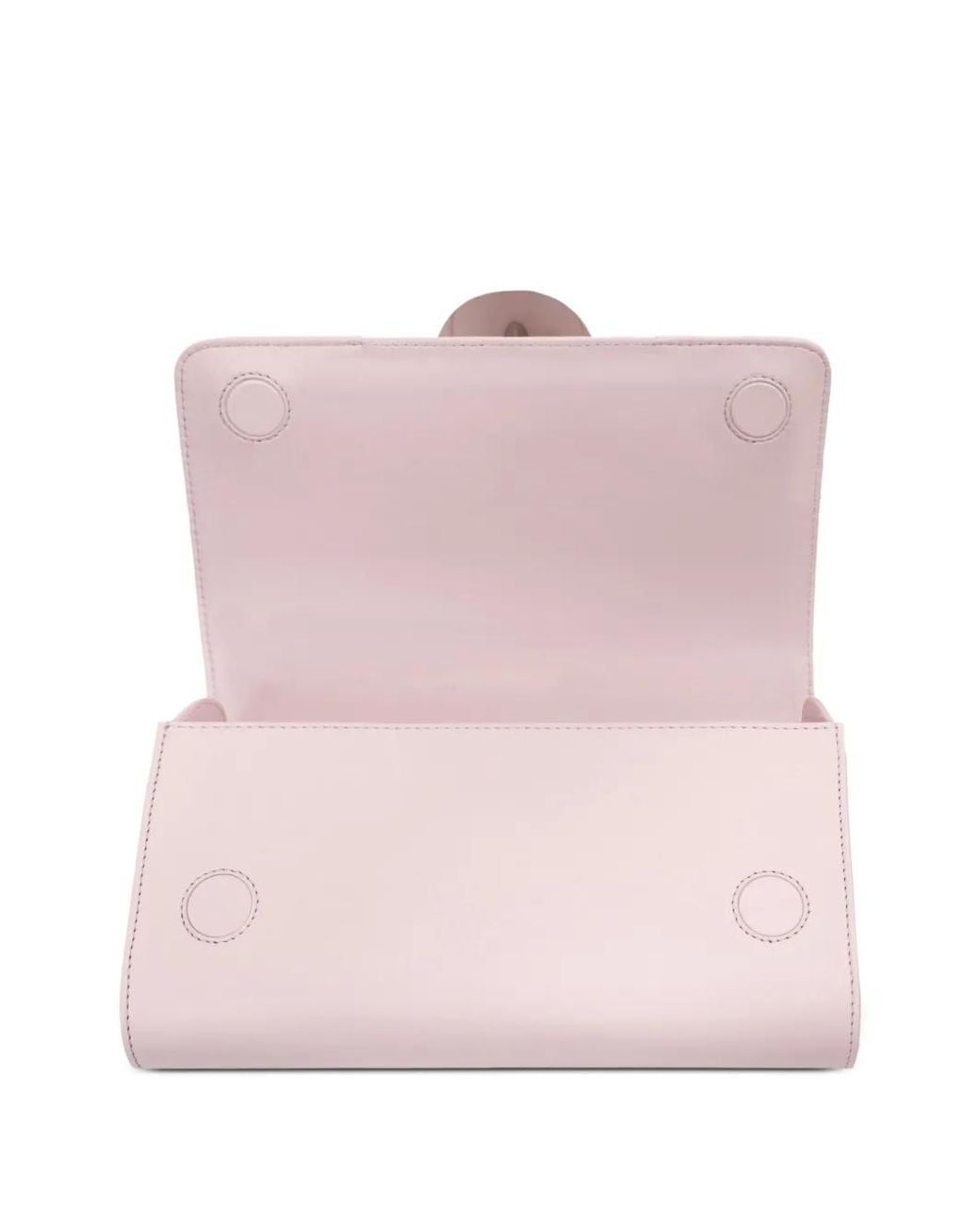 PERRIN Paris Pink Le Disque Strass Clutch Bag