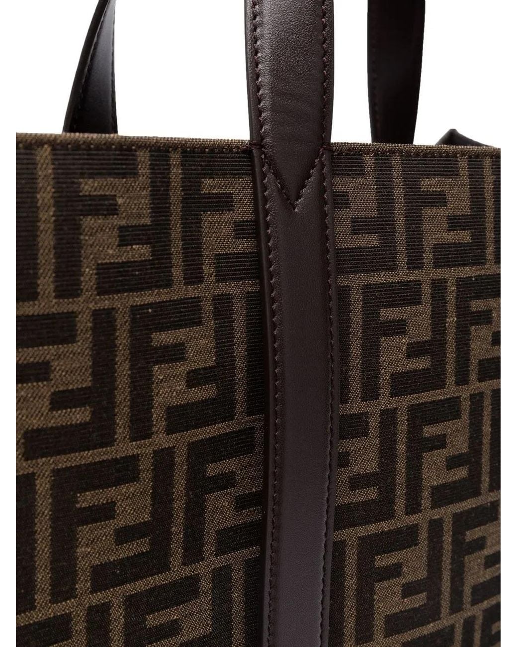 Fendi Shopper Mit Ff-Jacquardmuster in Brown für Herren