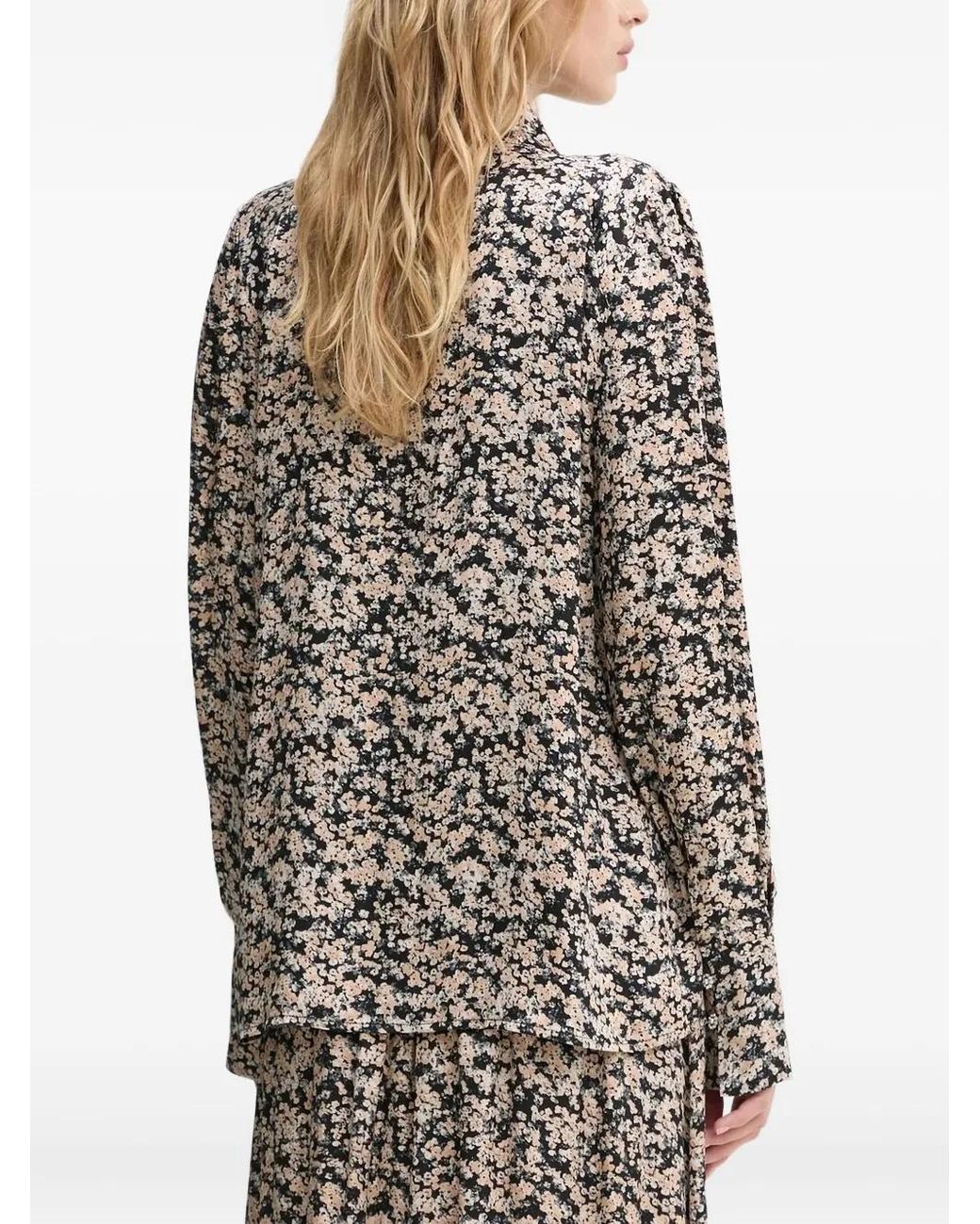 Bruuns Bazaar White Floretbbchatrine Blouse