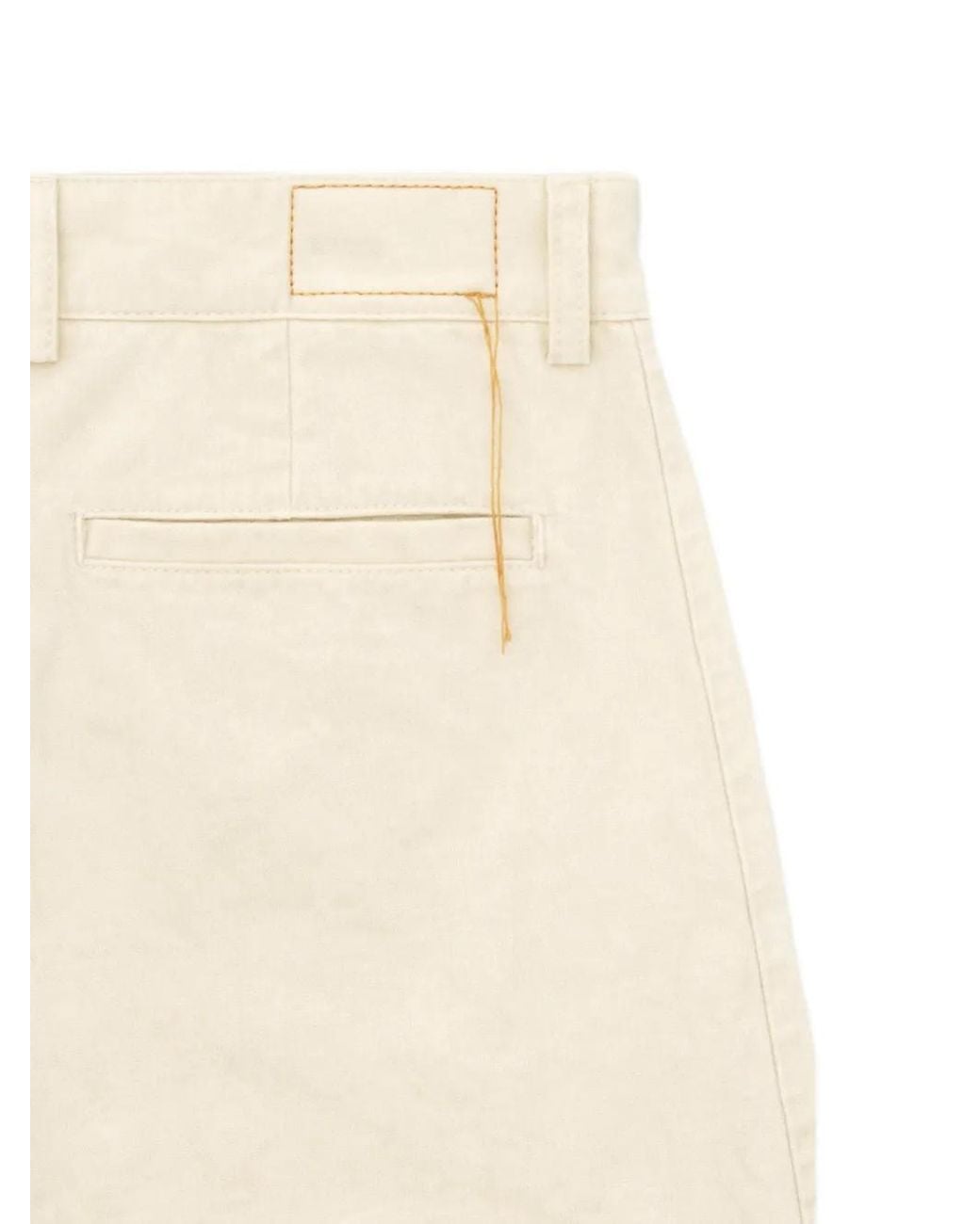 Fortela White Pantalon Maine En Coton for men