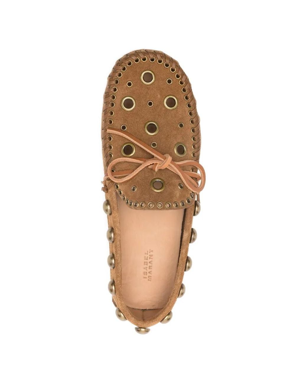 Isabel Marant Brown Flat Shoes
