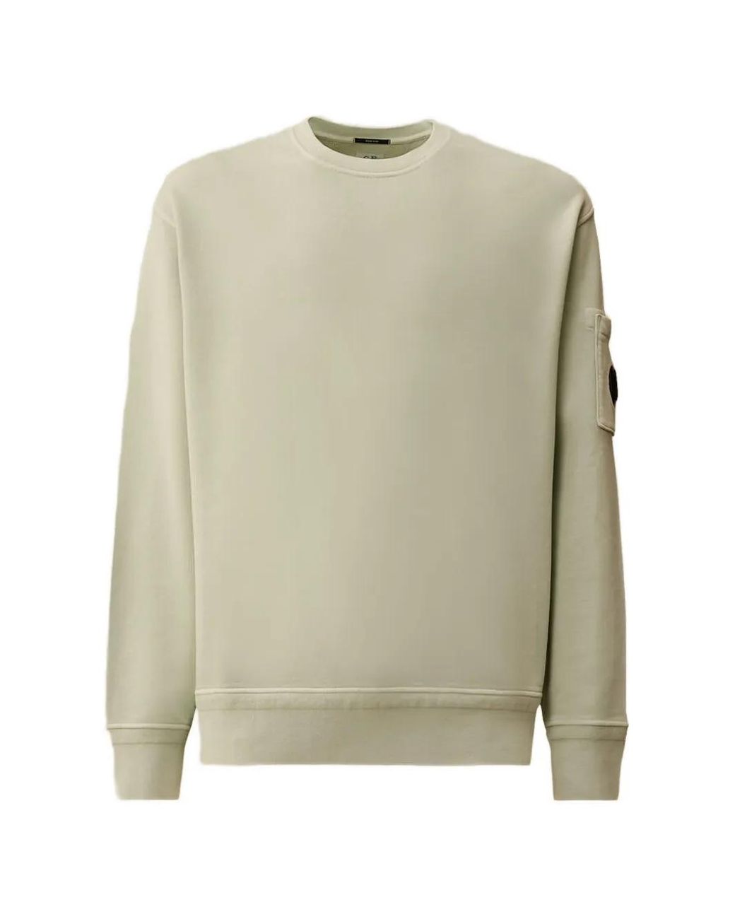 C P Company Natural C.P.Company Sweatshirt With Patch Pockets for men