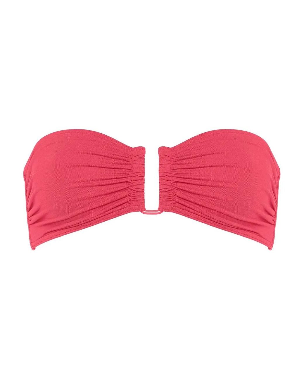Eres Red Show Bikini Top
