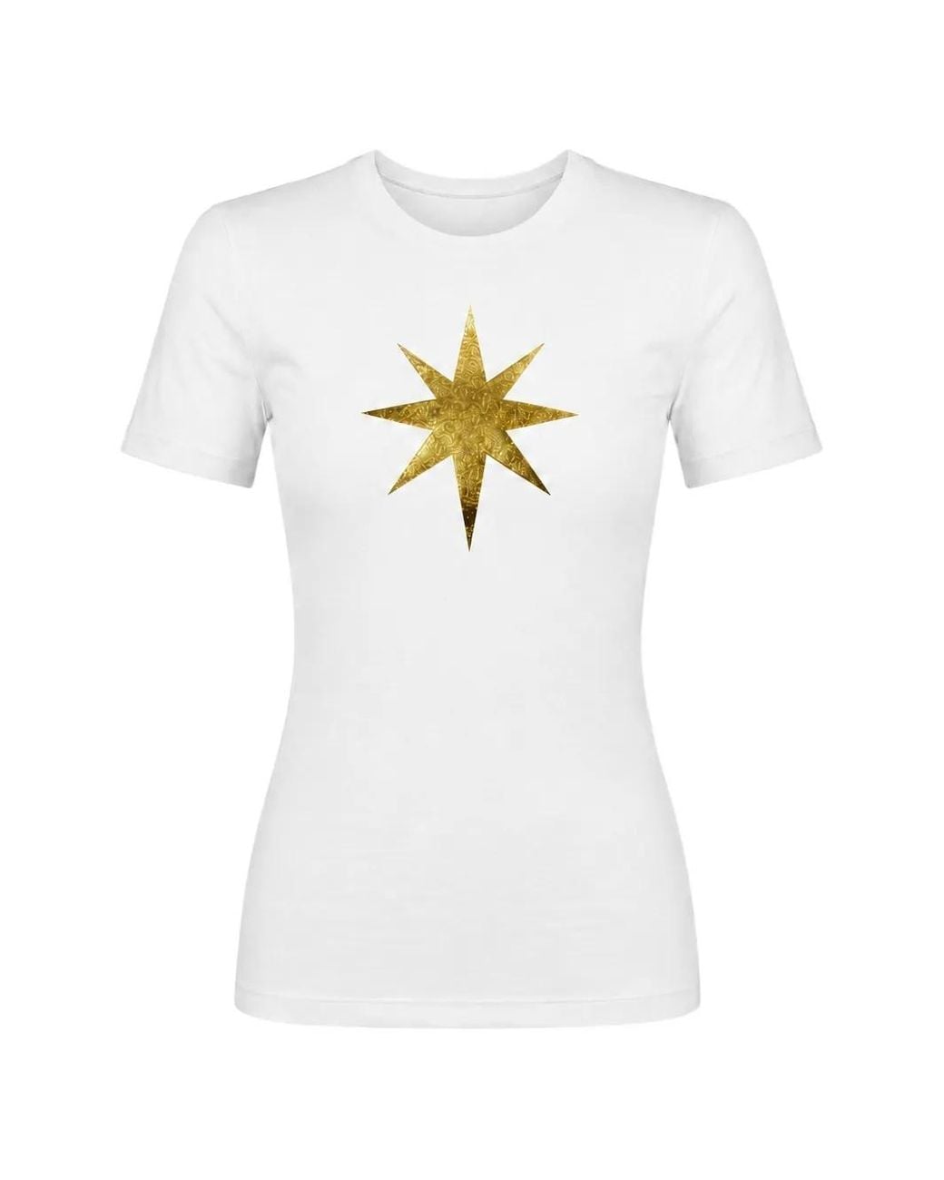 Madison Maison White X On/Off Essentials Evil Eye T-Shirt