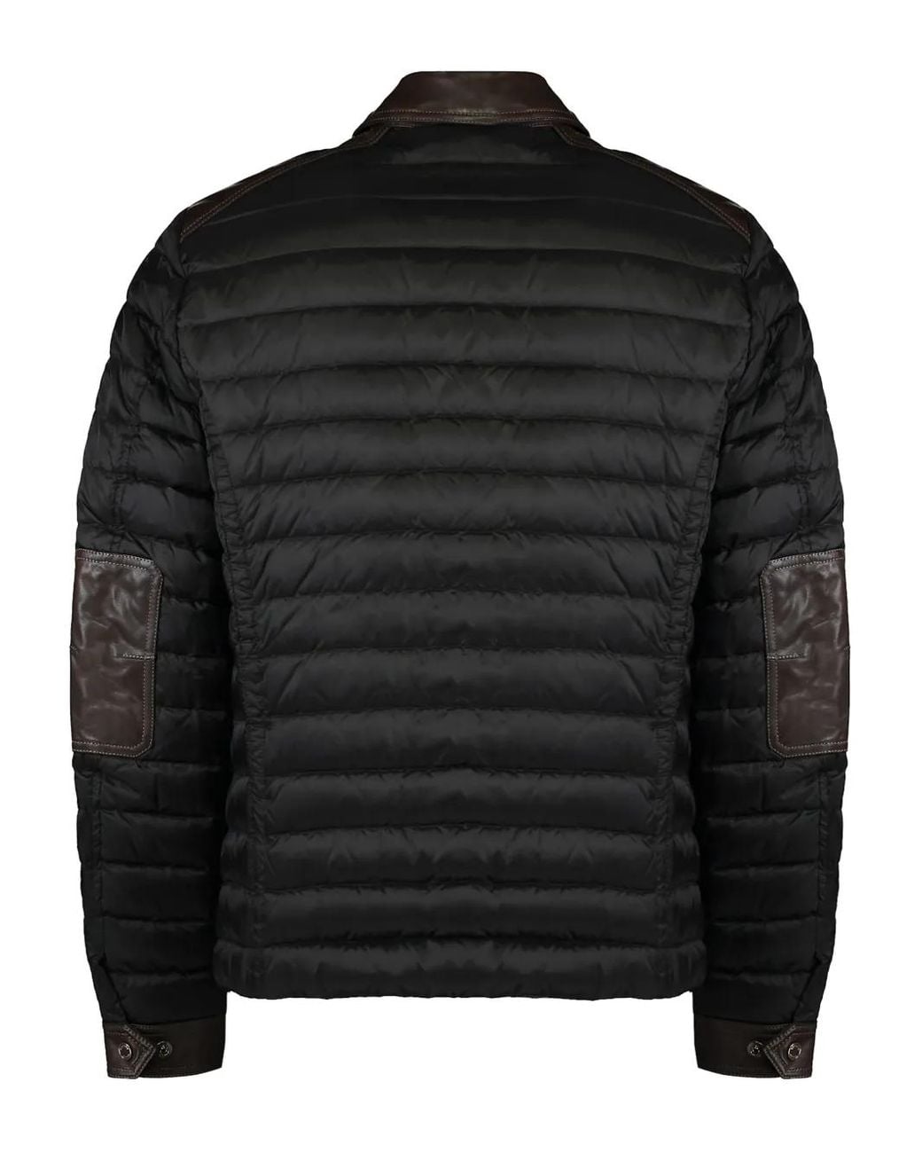 Moorer Black Crespi Jacket for men