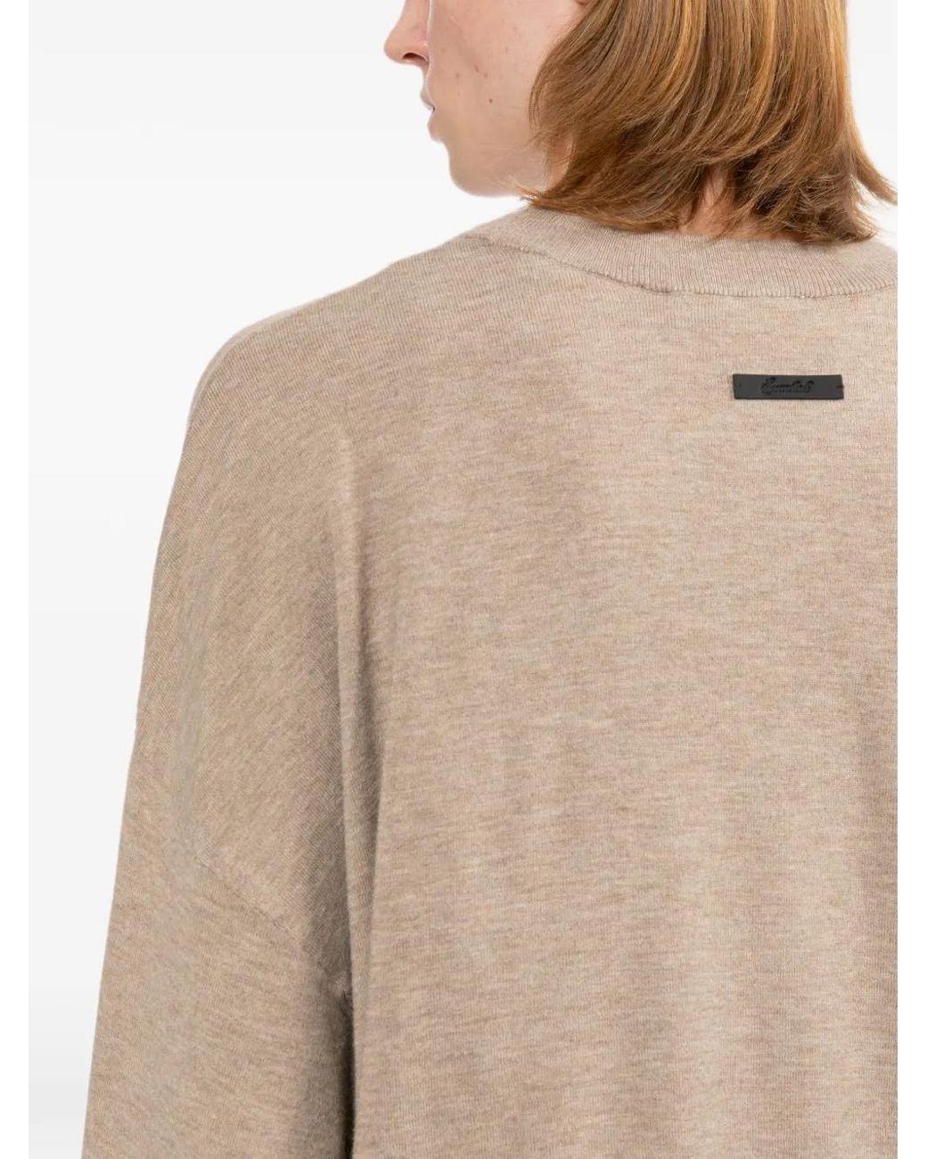 Fear Of God Natural Round-Neck T-Shirt for men