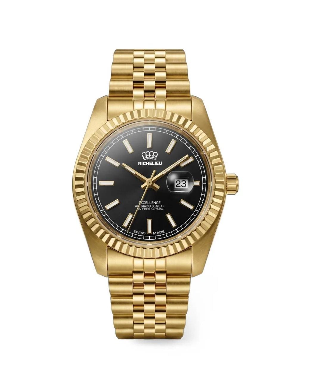 Richelieu Swiss Metallic Excellence 38Mm Watch for men